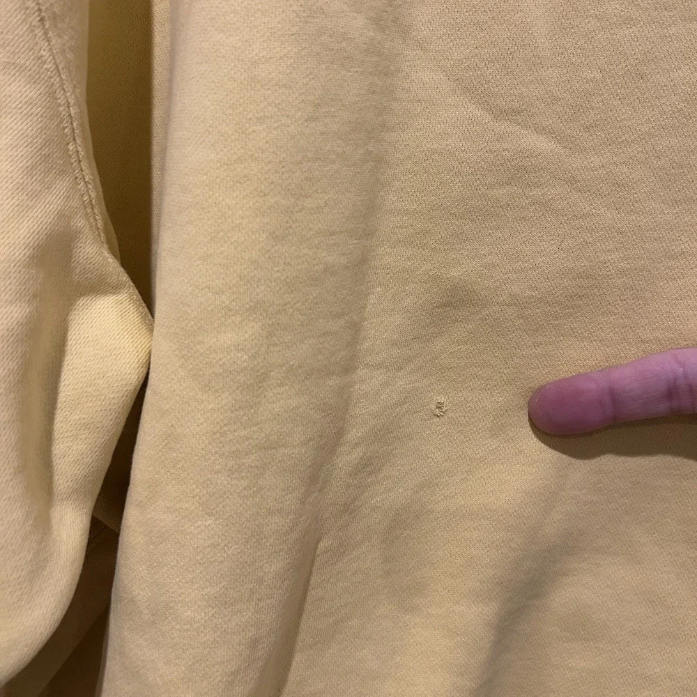 VTG Polo Ralph Lauren Sweatshirt Mens XL Yellow Crewneck 90s Made In USA Tag
